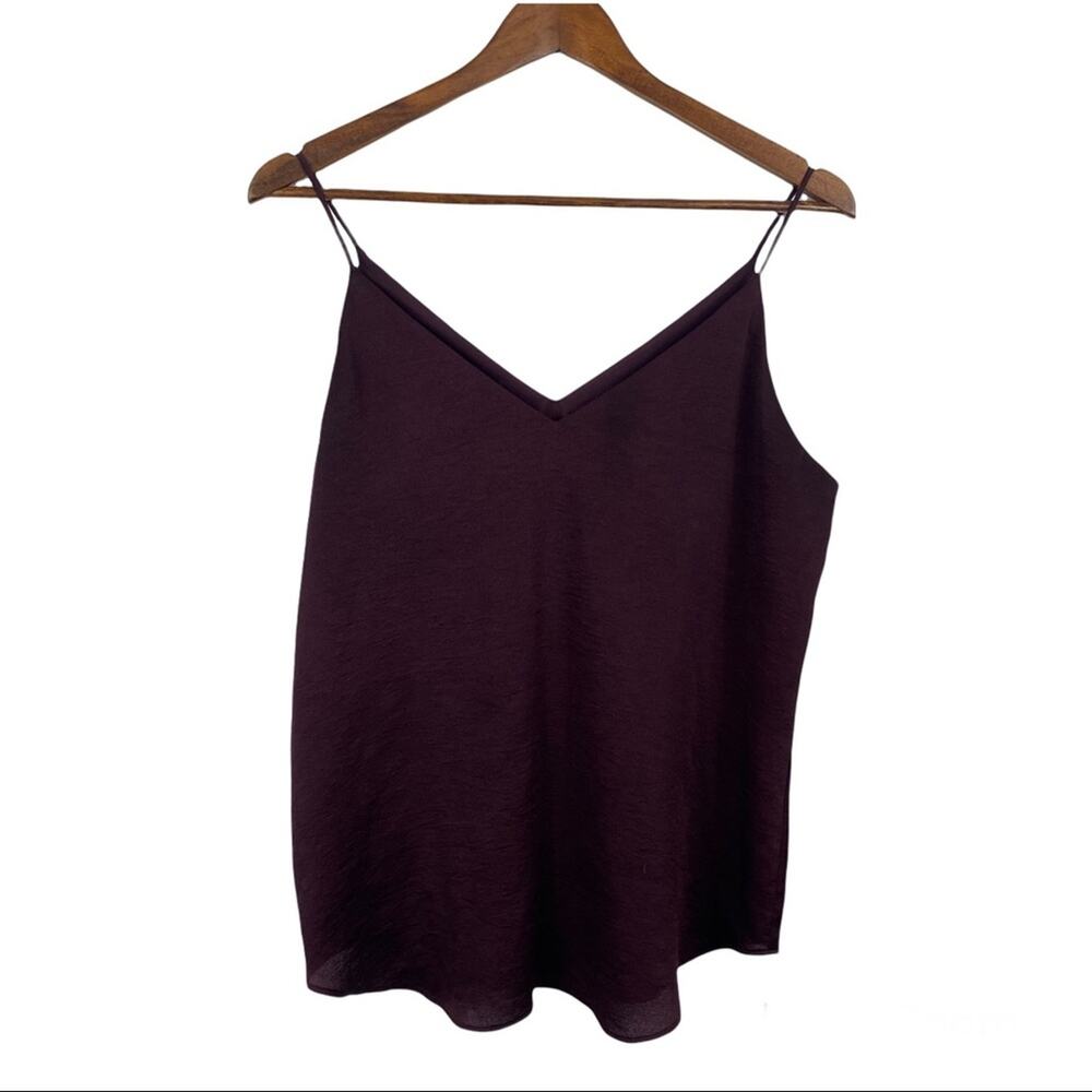 Express‎ Purple V-Neck Cami Medium